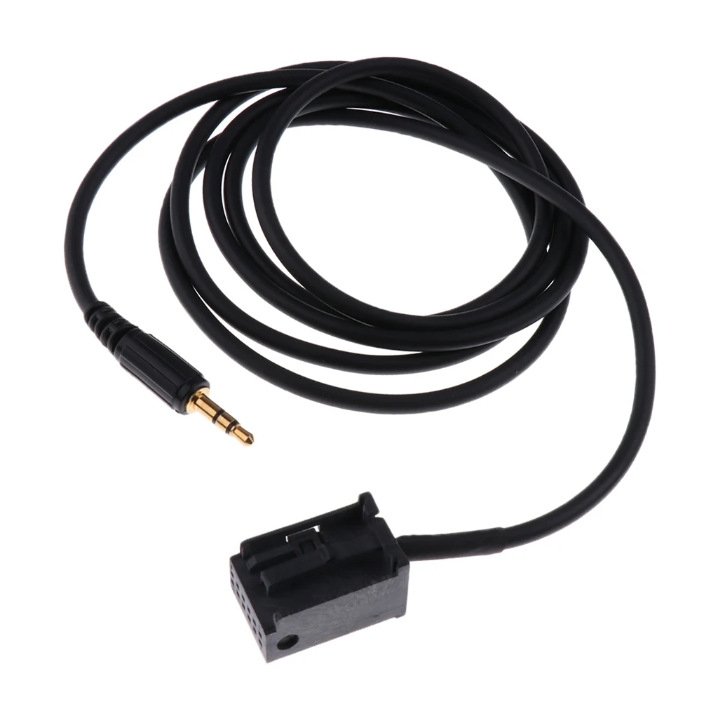 AUX Audio Input 3.5mm Jack Plug Adapter Connection Cable for Ford Focus MK2