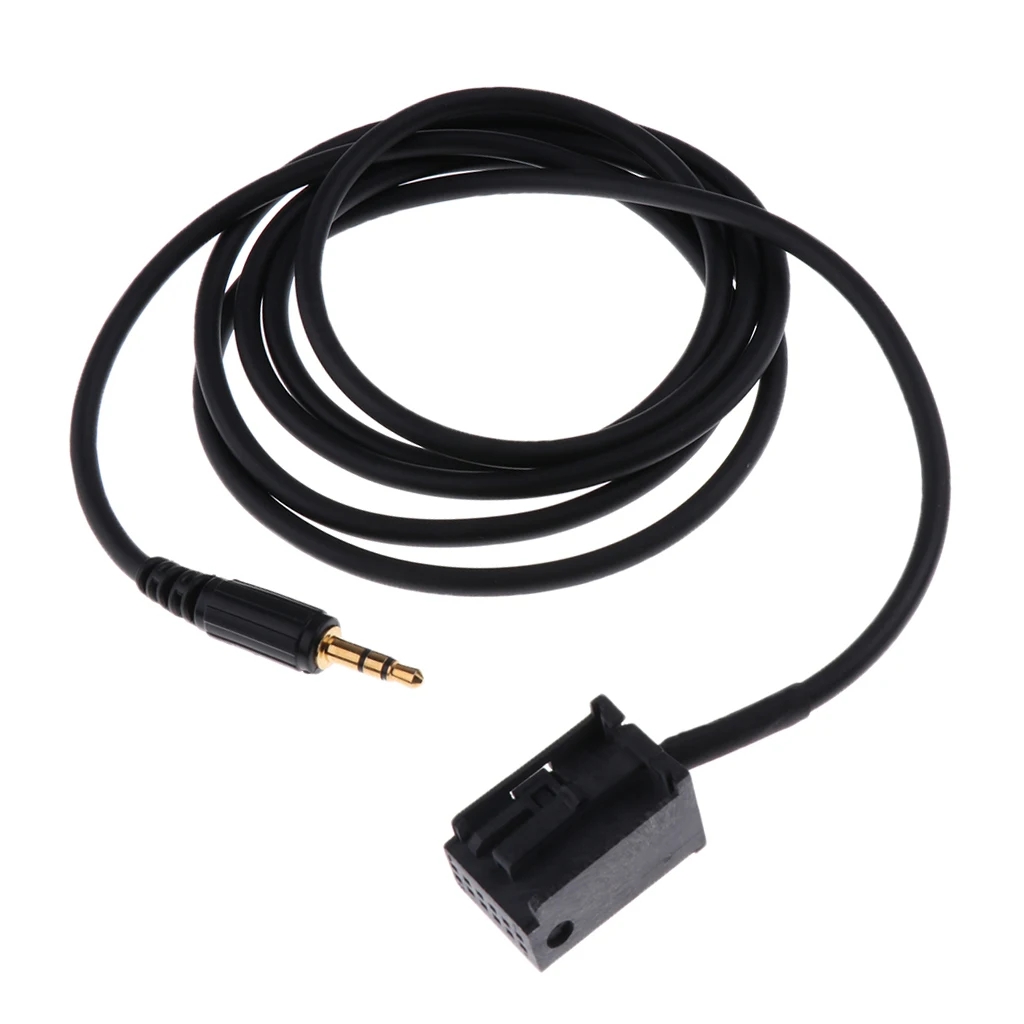 AUX Audio Input 3.5mm Jack Plug Adapter Connection Cable for Ford Focus MK2