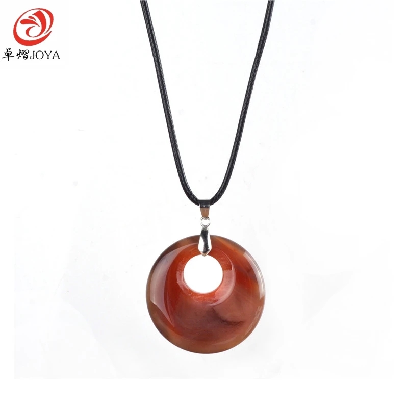 2017 Classic Natural Stone Pendant Necklaces Chains Carnelian Howlite Crystals Quartz  Necklace Collars Jewelry Free