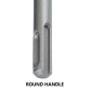 Round handle