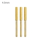 3pcs 4.0mm gold