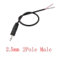 2.5mm 2Pole Male