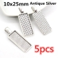 10x25 At Silver 5pcs