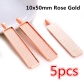 10x50 Rose Gold 5pcs