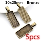 10x25mm Bronze 5pcs